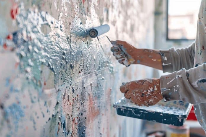 Comment réussir à peindre un mur sans laisser de trace ?