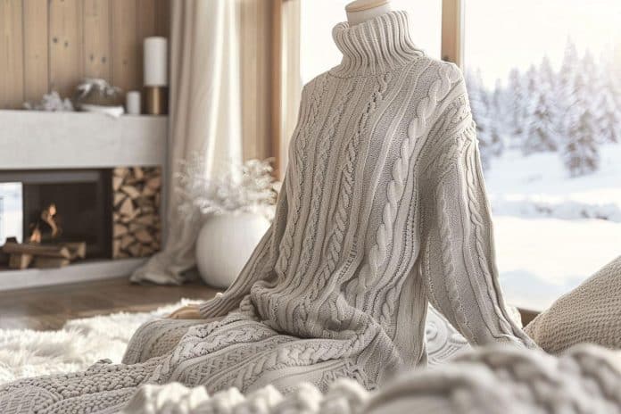 La robe pull : Une tendance de l’hiver