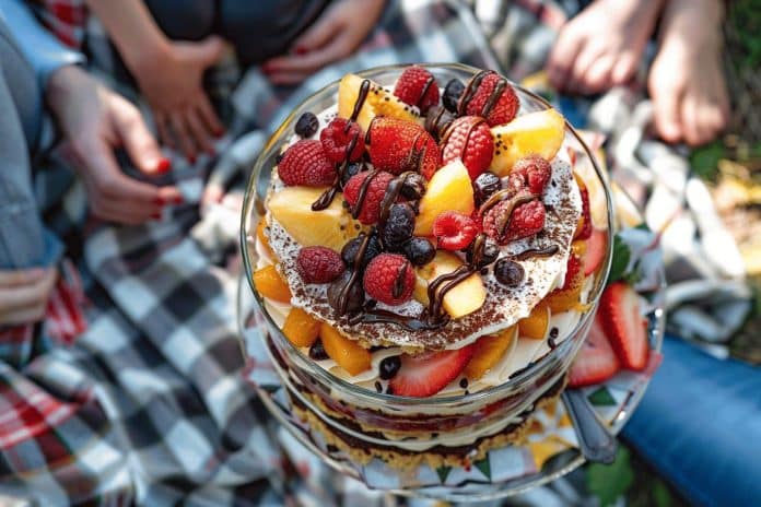 Un entremets à partager entre amis